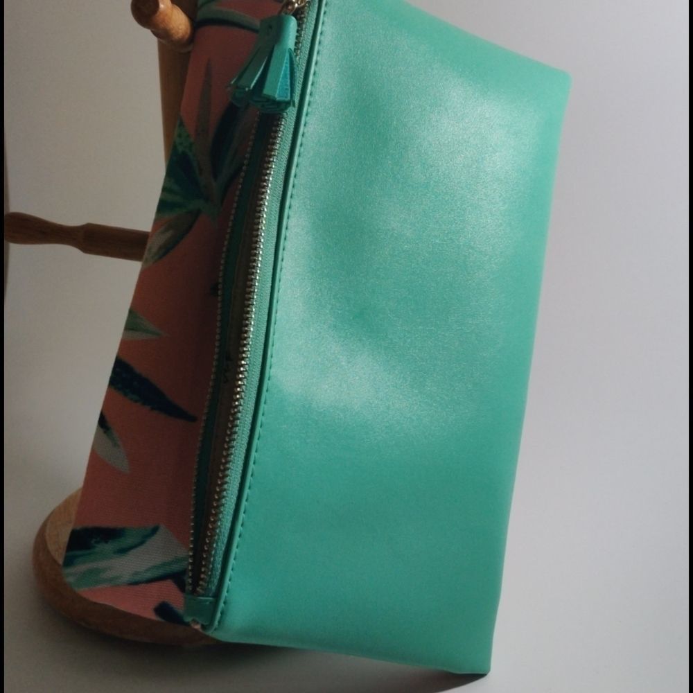 Rachel Pally Blue Foldable Form Clutch - Picture 3 of 10